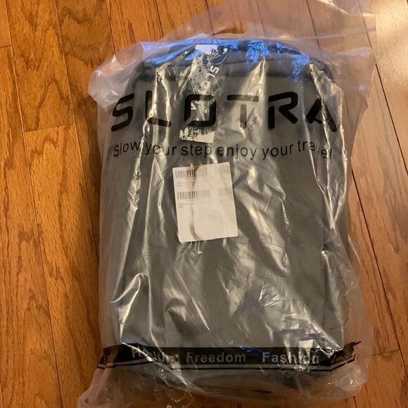 SLOTRA heavy duty laptop gray/black backpack - Picture 12 of 12